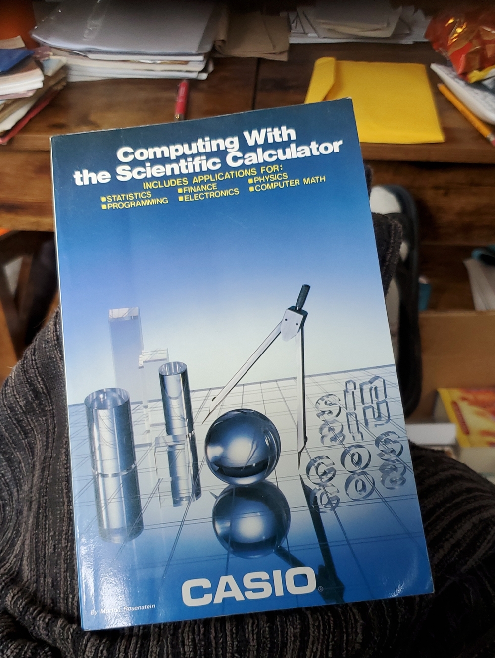 Casio Blue Gradient 'Computing With the Scientific Calculator' Paperback